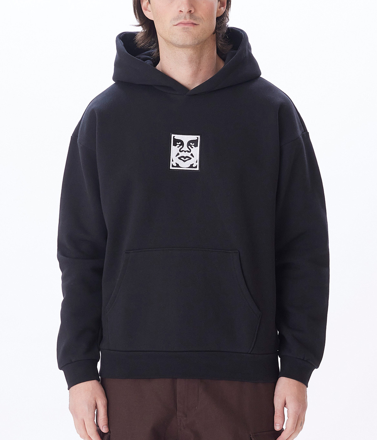 Obey Hoodie Icon Extra Heavy Black