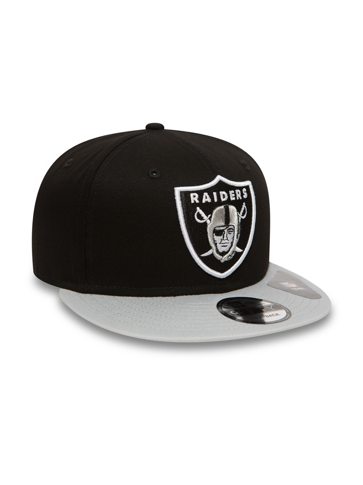 New Era - Nfl Cotton Block Las Vegas Raiders Caps - Grey - S/M