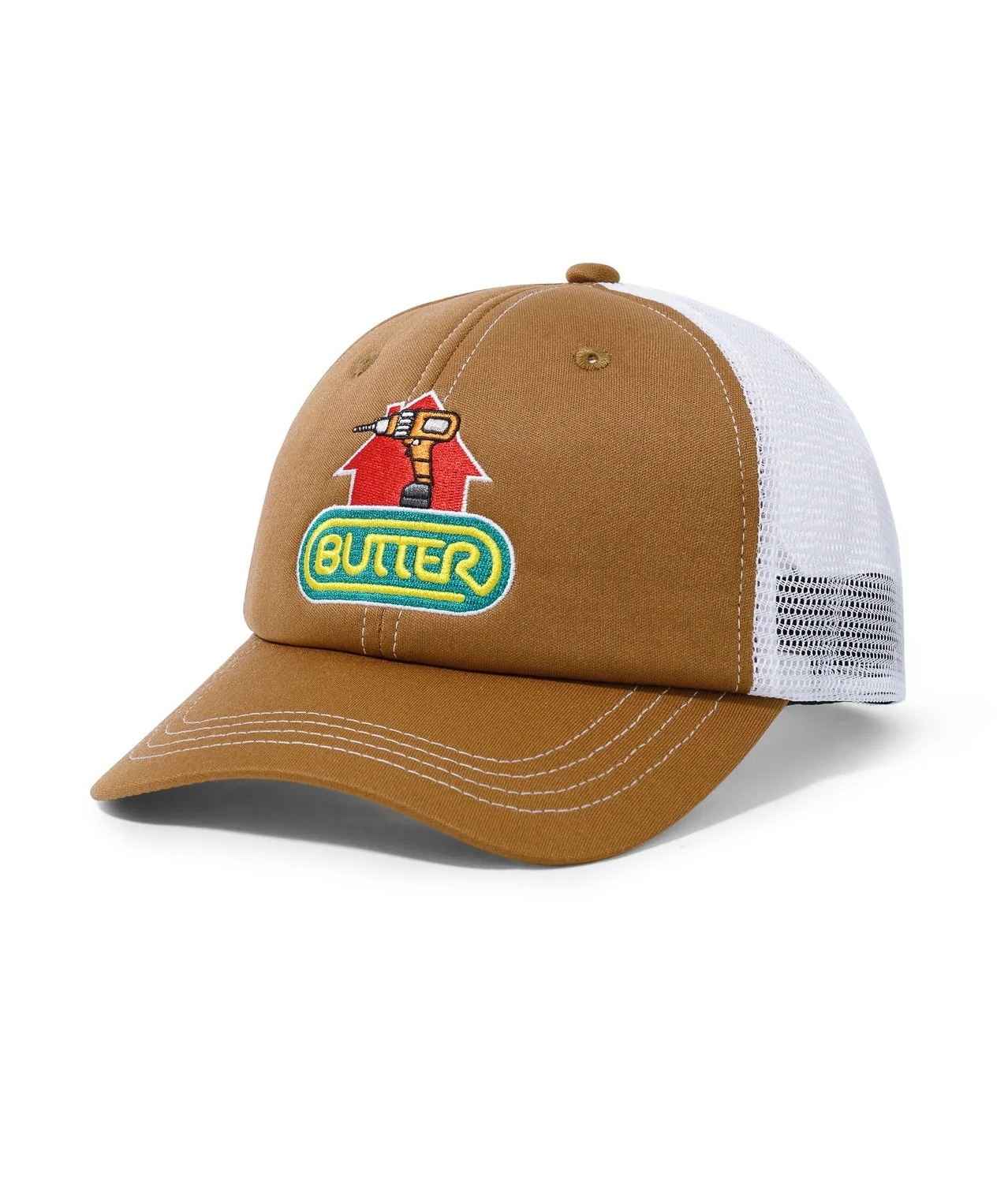 Butter Goods - Trucker Keps Drill - Brown - One Size