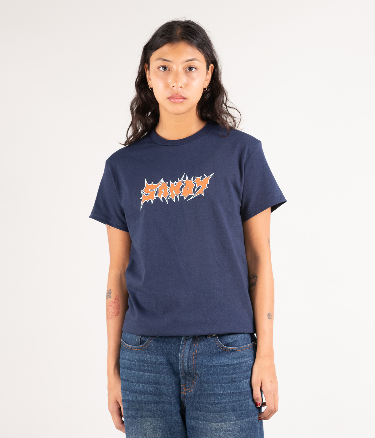 Sandy Goods - T-Shirt Spike - Navy - M