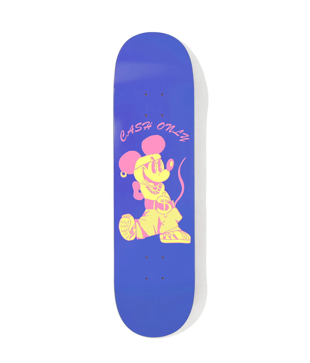Cash Only - Skateboard Mouse Skateboard - Blue - 8.5"