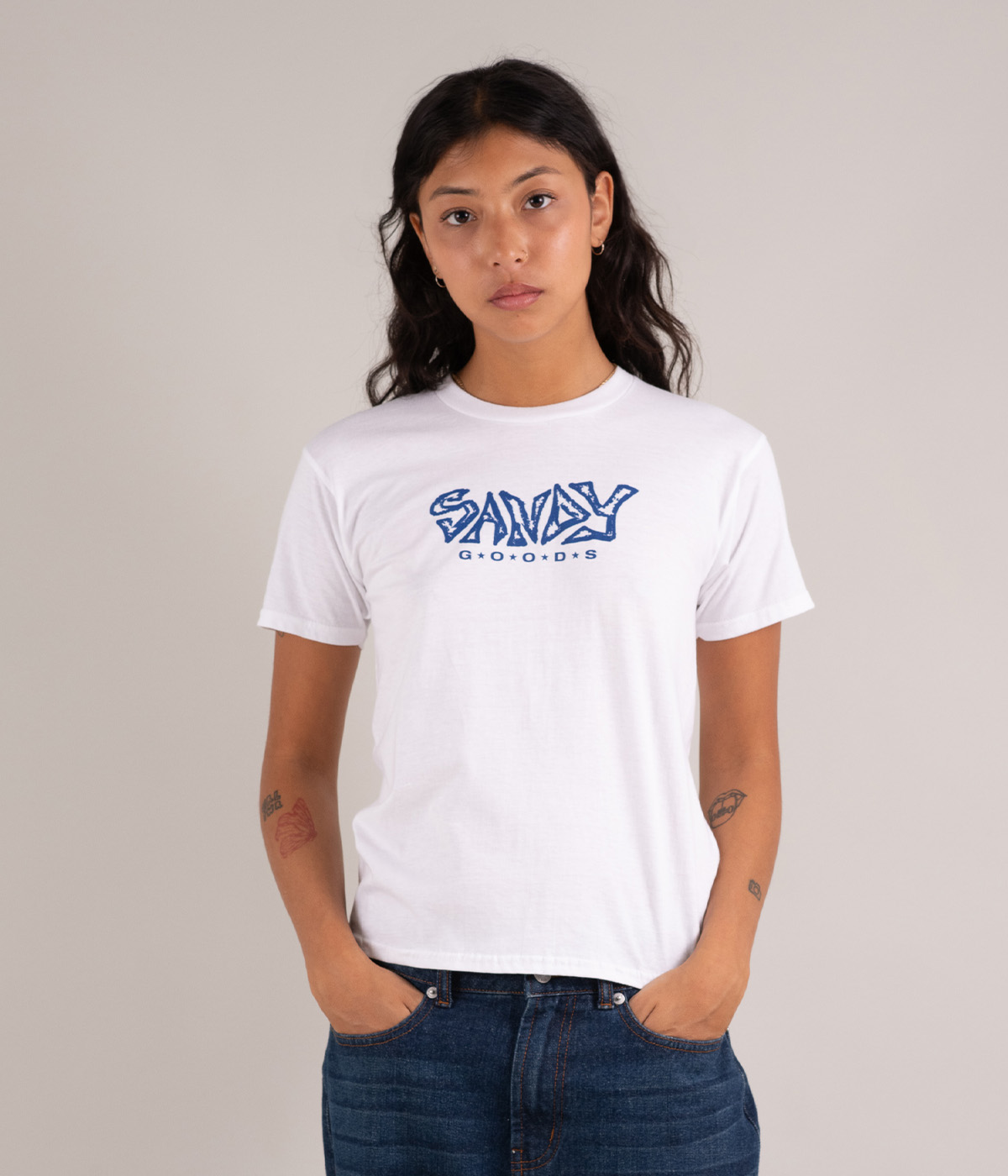 Sandy Goods - Top Draw - White - L