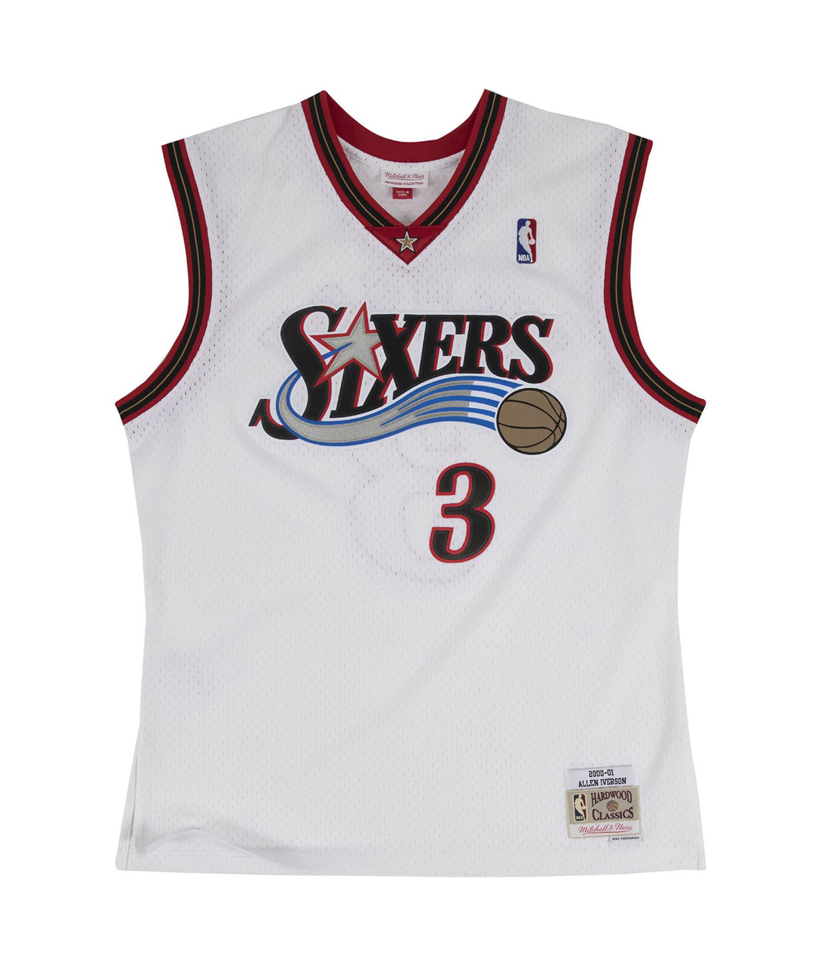 Mitchell & Ness - Jersey Swingman - Allen Iverson 00-01 - White - XS