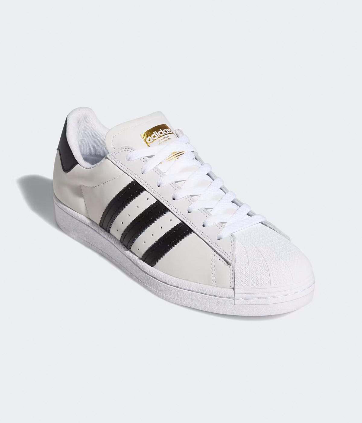Adidas superstar shoes black and gold hotsell