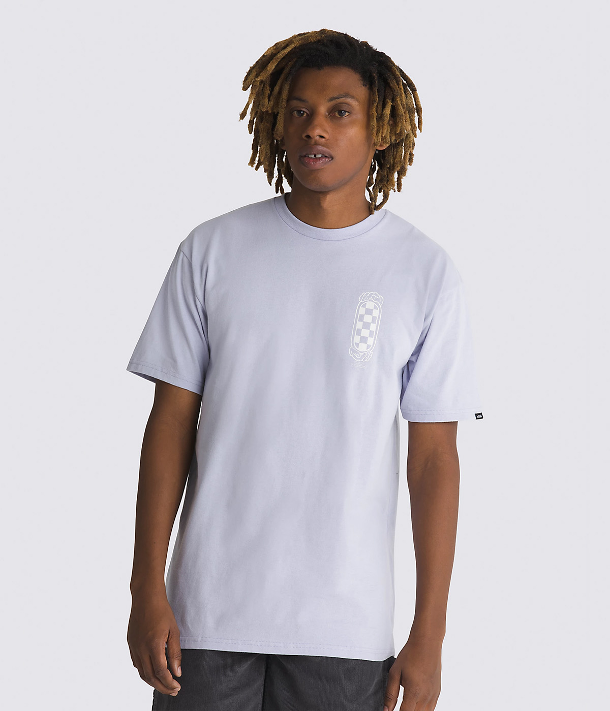 Vans grey t shirt cheap