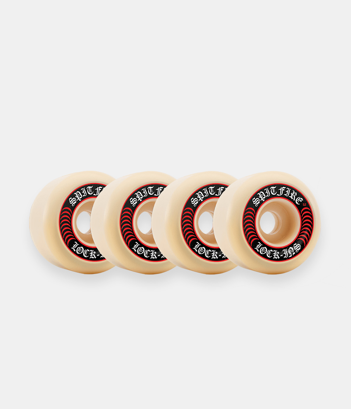 Spitfire Wheels - Formula Four Lock Ins 101du Wheels 52mm - Natural - 52 mm