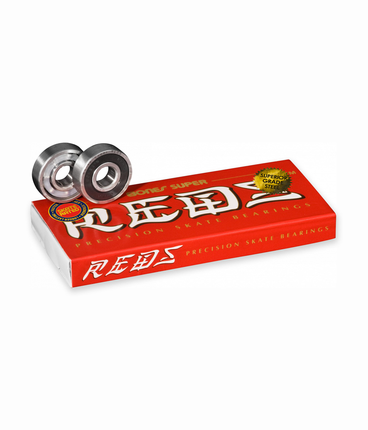 Bones Bearings - Bearings Super Reds 8-pack - Multicolor - One Size