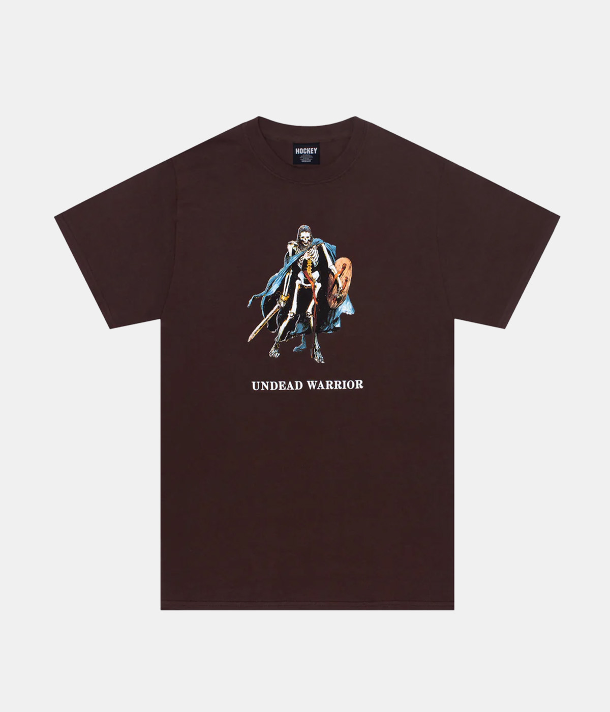Hockey - T-shirt Undead Warrior - Dark Brown - M