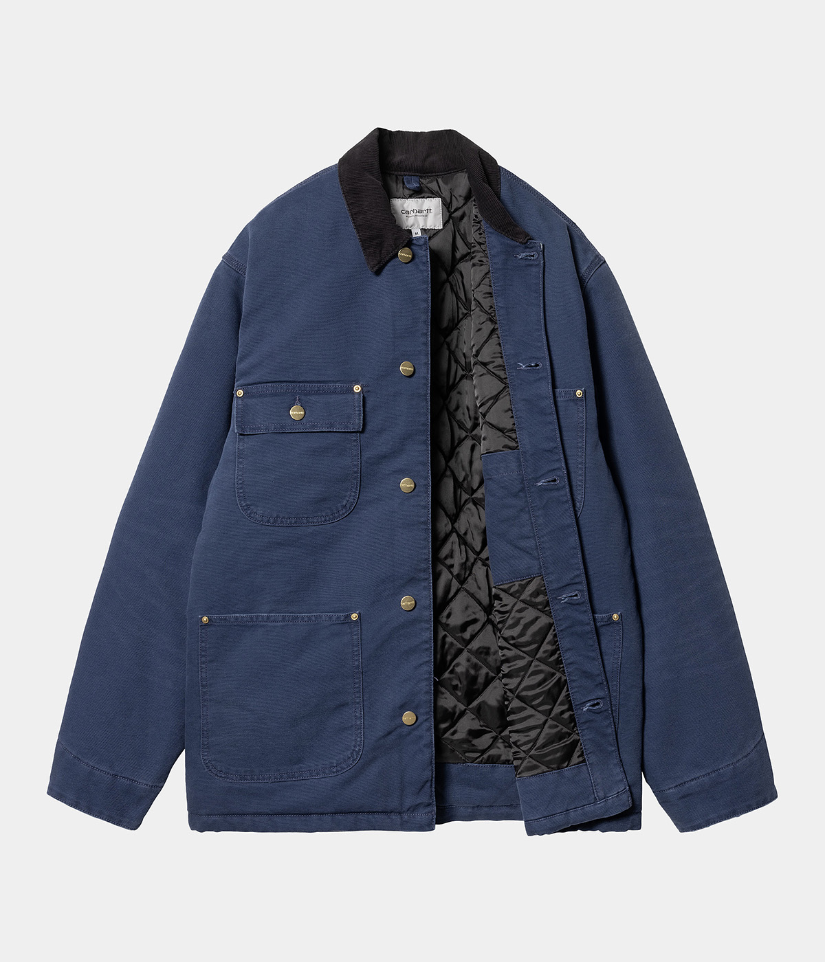 Carhartt Jacket OG Chore Coat Air Force Blue Black aged canvas