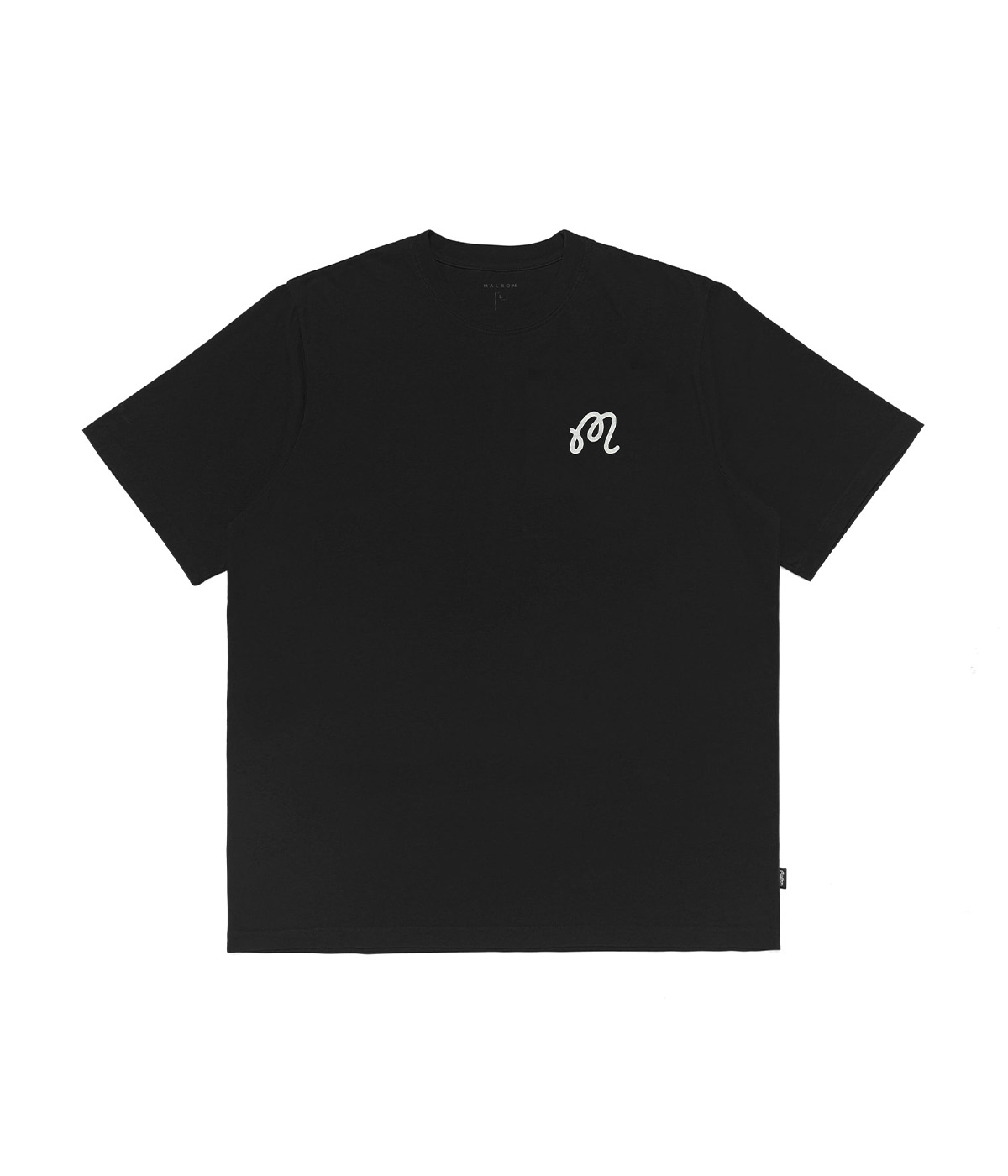 Tシャツ・カットソー Malbon Golf Bucket Mock Neck T-Shirt BLACK MAN M4221PTS25BLK Malbon Trophy Golf T-Shirt Black - FW24 Men – Golfio