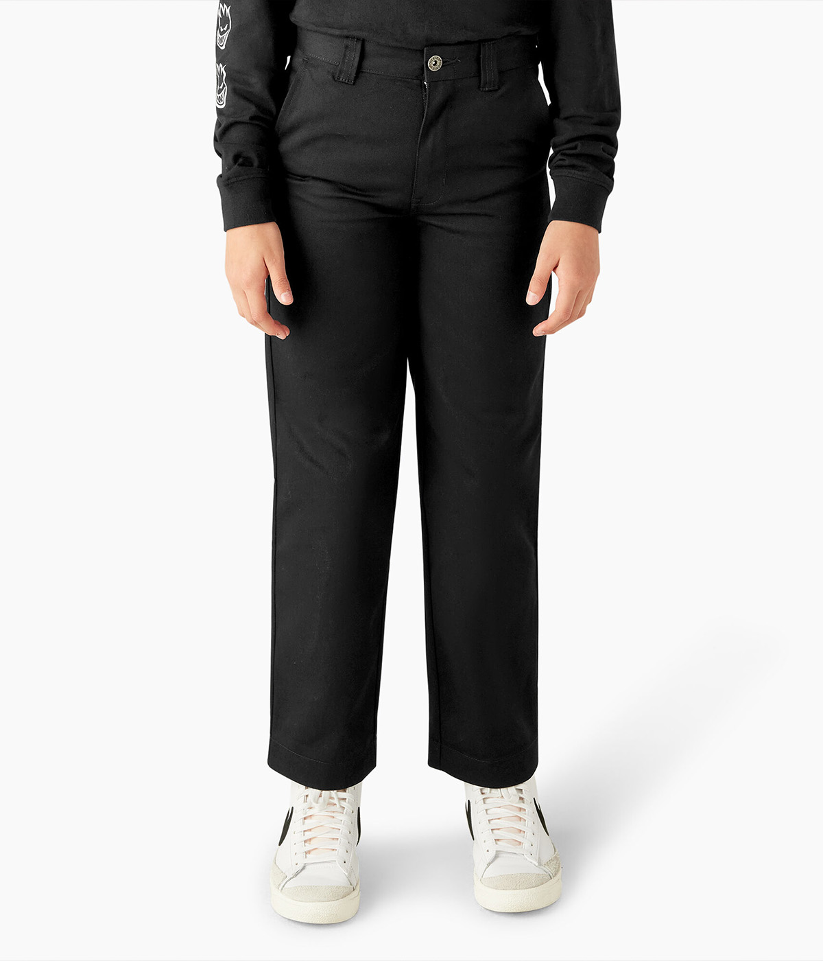 Dickies junior black pants shop
