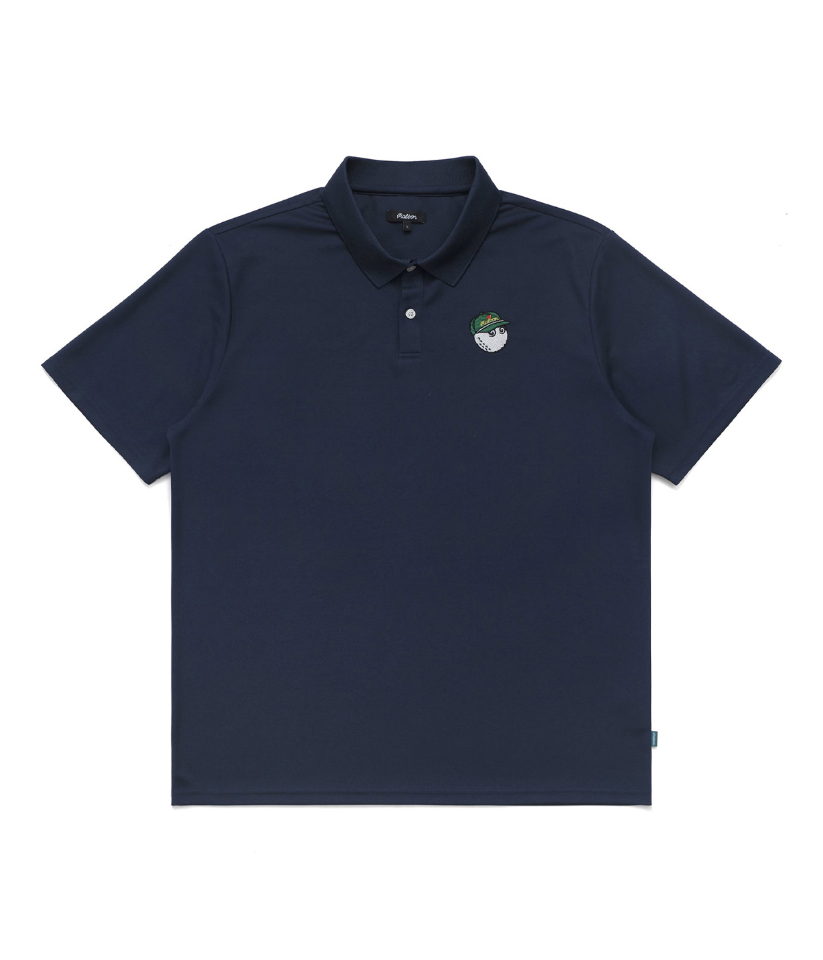 Malbon Golf - Polo Pimento Performance Pique - Navy - S