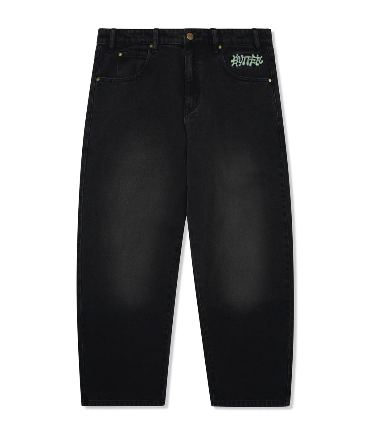 Butter Goods - Jeans Ink Denim - Worn Black - 38