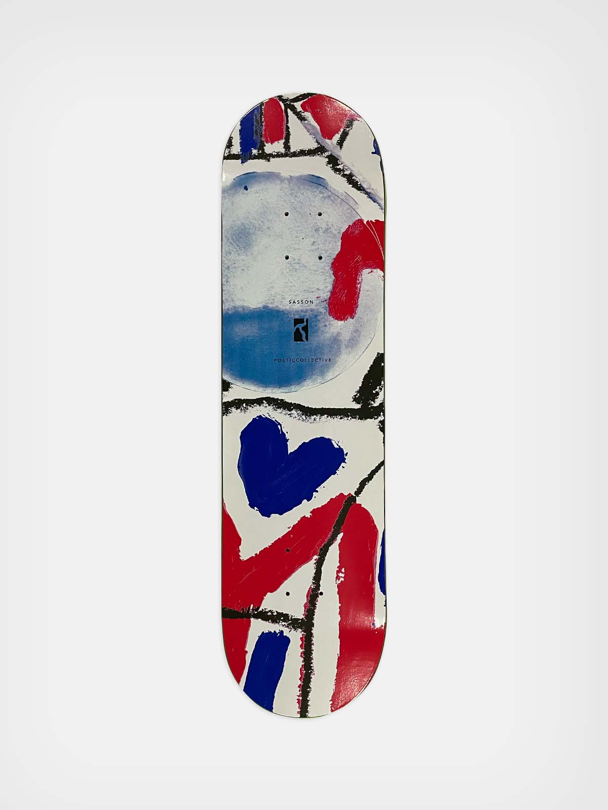 Poetic Collective - "Skateboard 8.125"" Sasson" - Multicolor - 8.125"