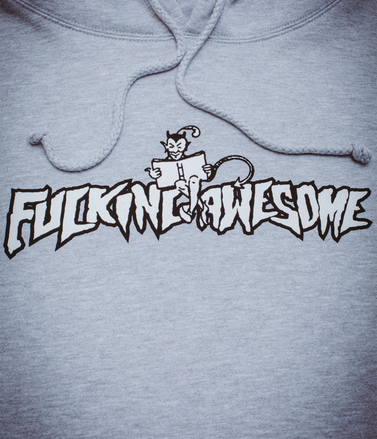 Fucking Awesome Hoodie Sam Hill Heather Grey