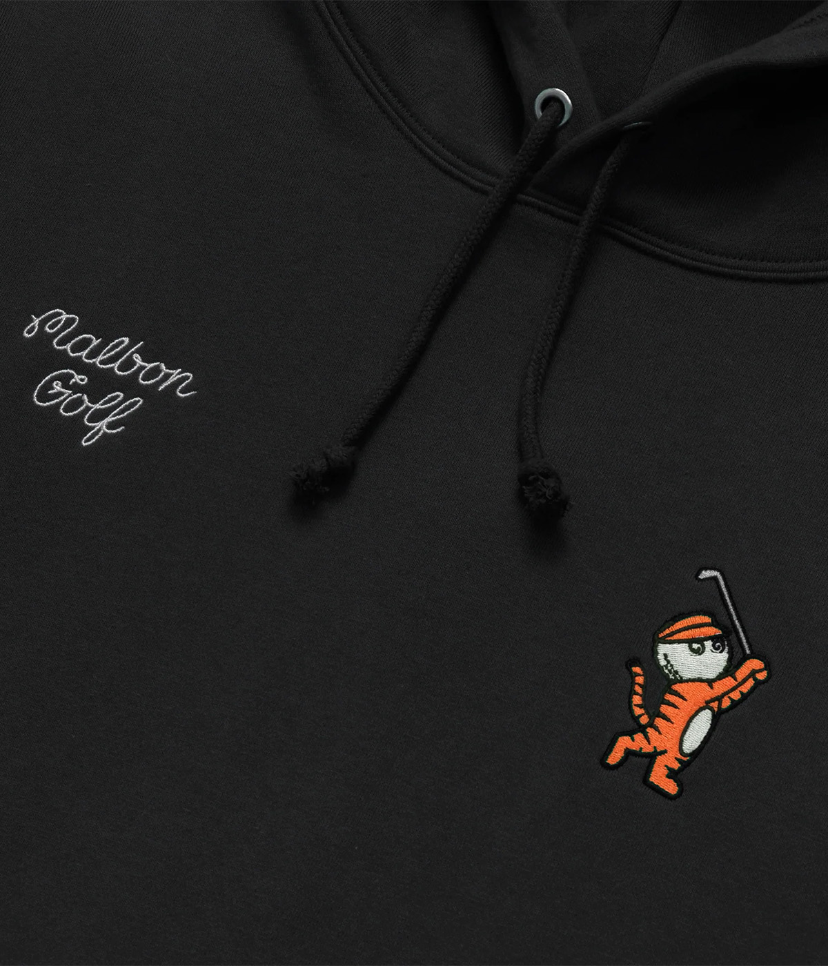 【予約販売】本 Golf Malbon Tiger Black Hoodie Buckets メンズウェア