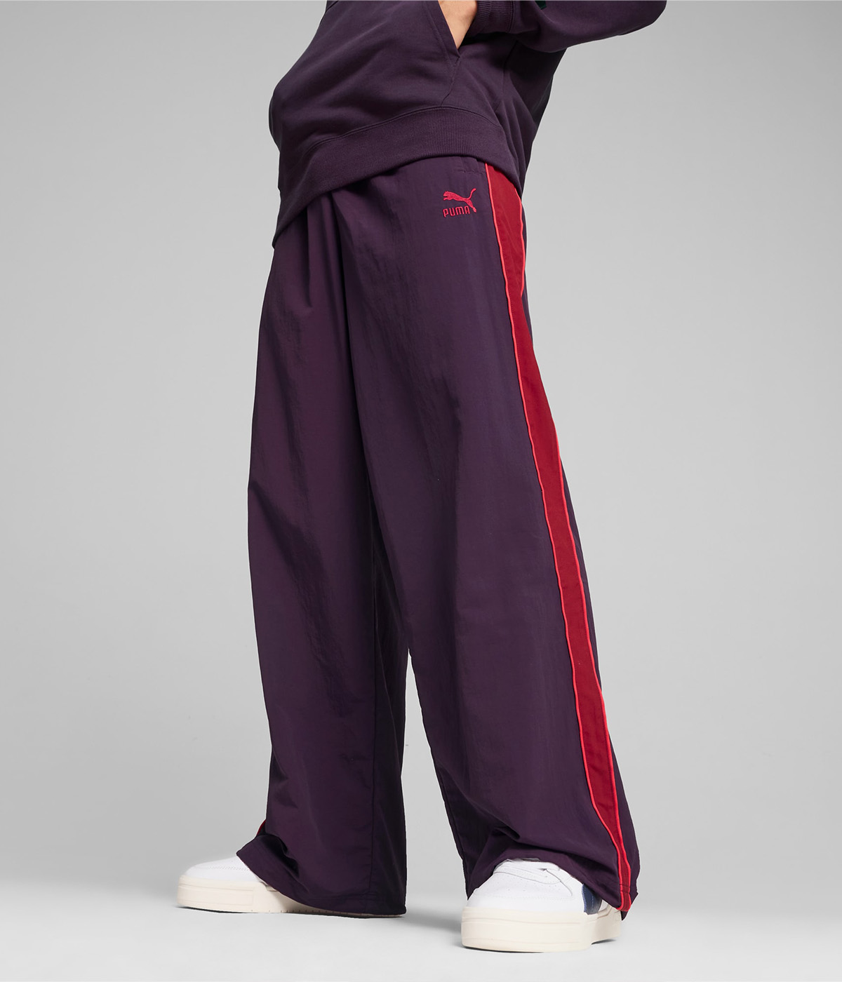 Purple puma track pants top