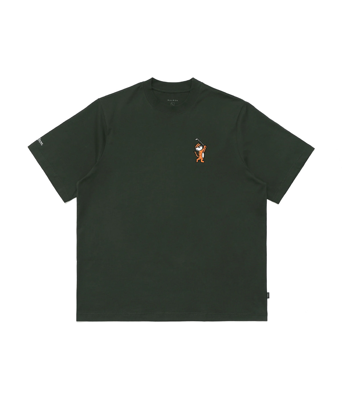 Malbon Golf - Tiger Buckets T-Shirt - Hunter Green - L