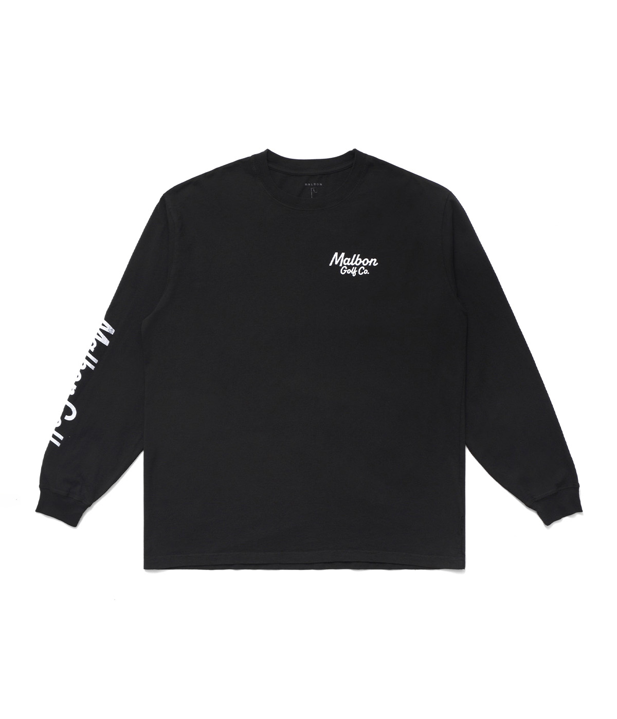 Malbon Golf Longsleeve T-shirt Eagles Black