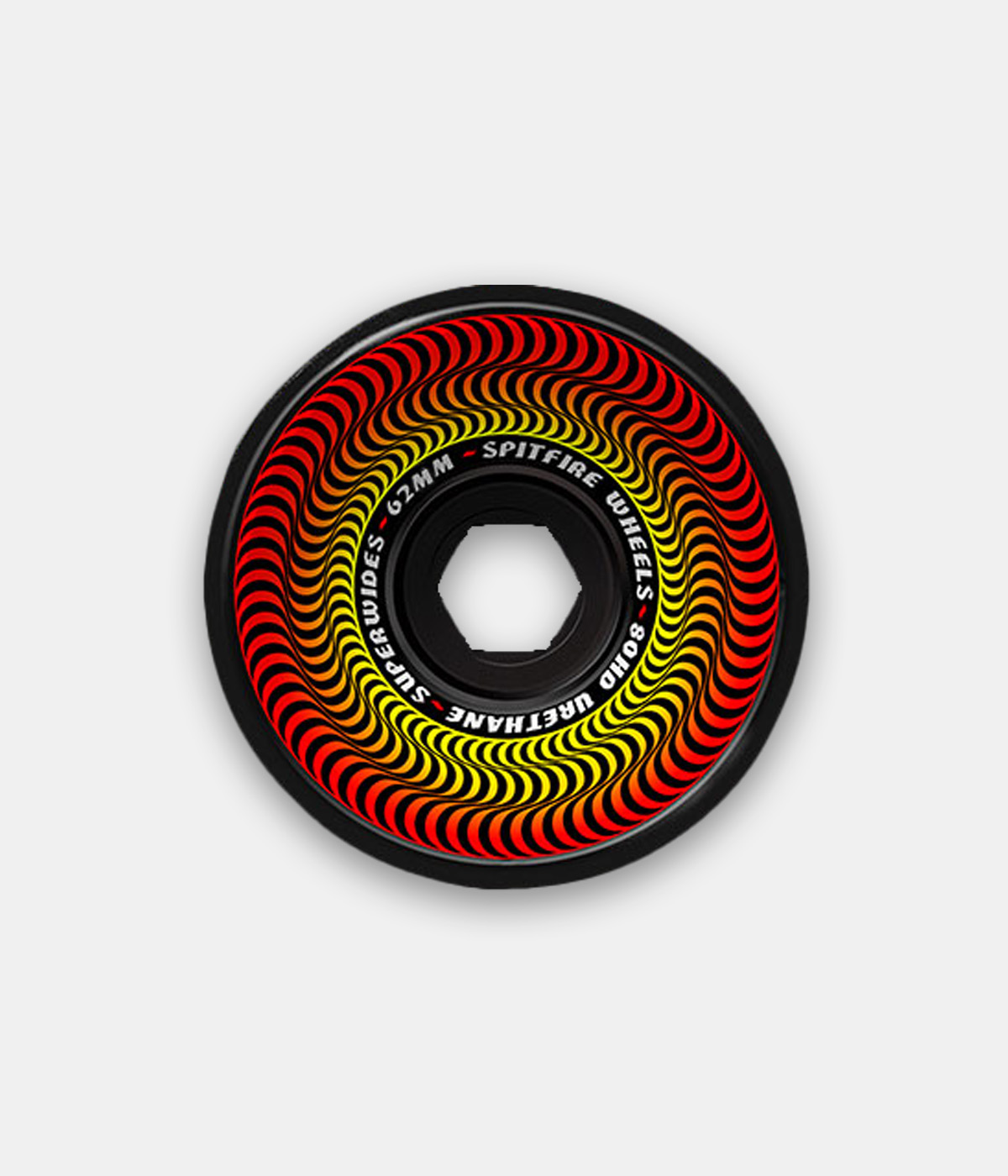 Spitfire Wheels Wheels 80hd Superwides 62 Black