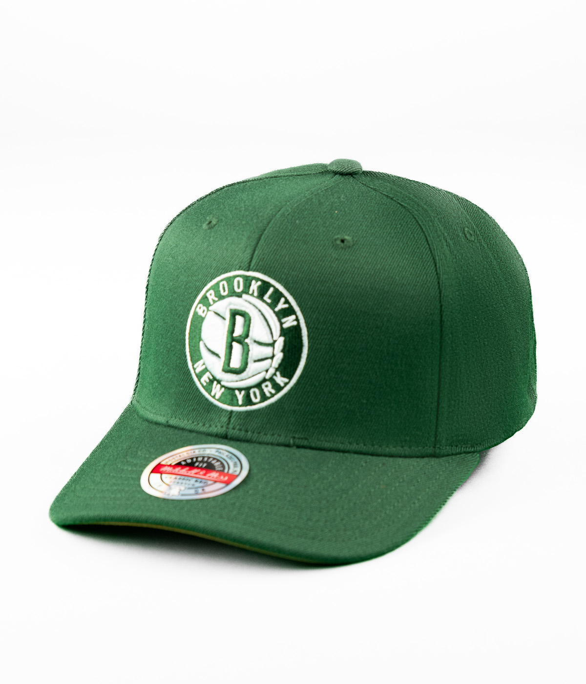 Mitchell & Ness - Caps Green/Sand Classic Red - Brooklyn Nets - Green/Sand - One Size
