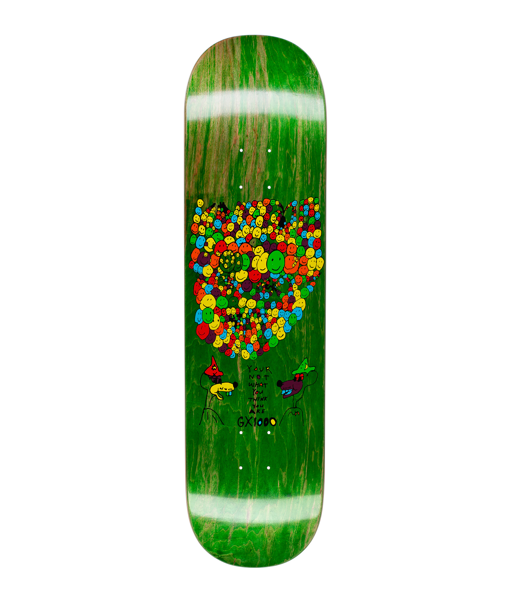 GX1000 - You Are Not What You Think You Are Skateboard 8.25" - Multicolor - 8.25"