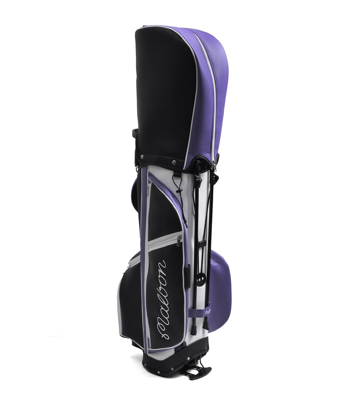 NEW malbon golf Caddy Bag 2024 Golf Stand bag White Black