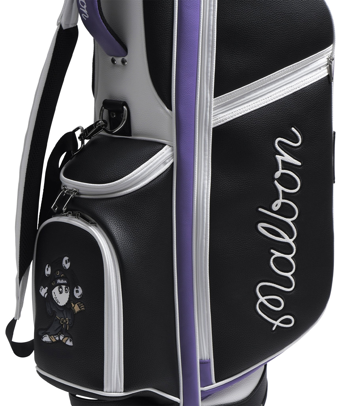 Malbon Golf Golf Bag Wiz Black