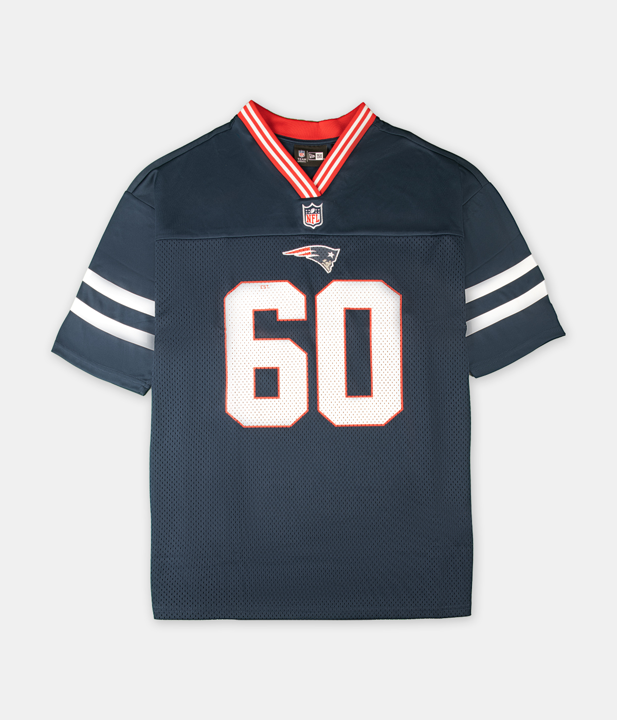 New Era - Nfl Mesh T-shirt New England Patriots - White - L