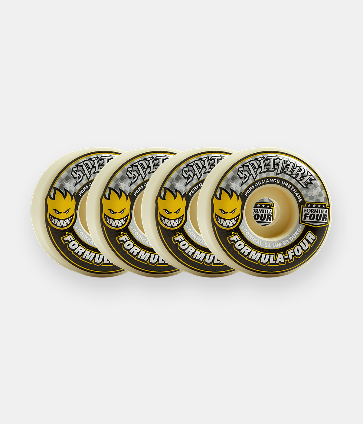 Spitfire Wheels - Wheels F4 99 Conical 54 - Natural - 54 mm