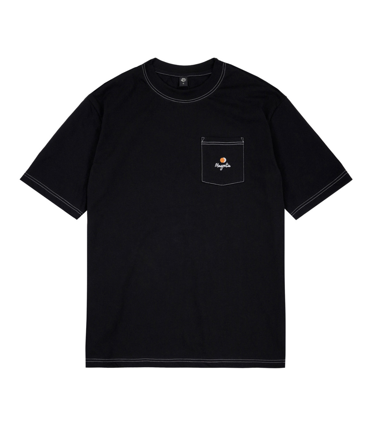 Magenta Skateboards - T-skjorte Vision Pocket - Black - L