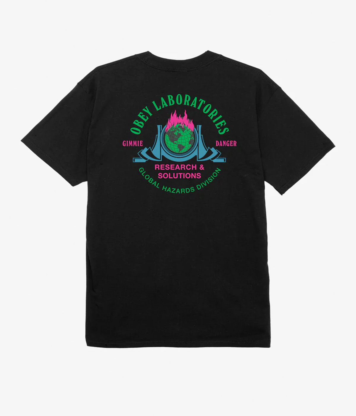 Obey - T-shirt Laboratories - Black - M