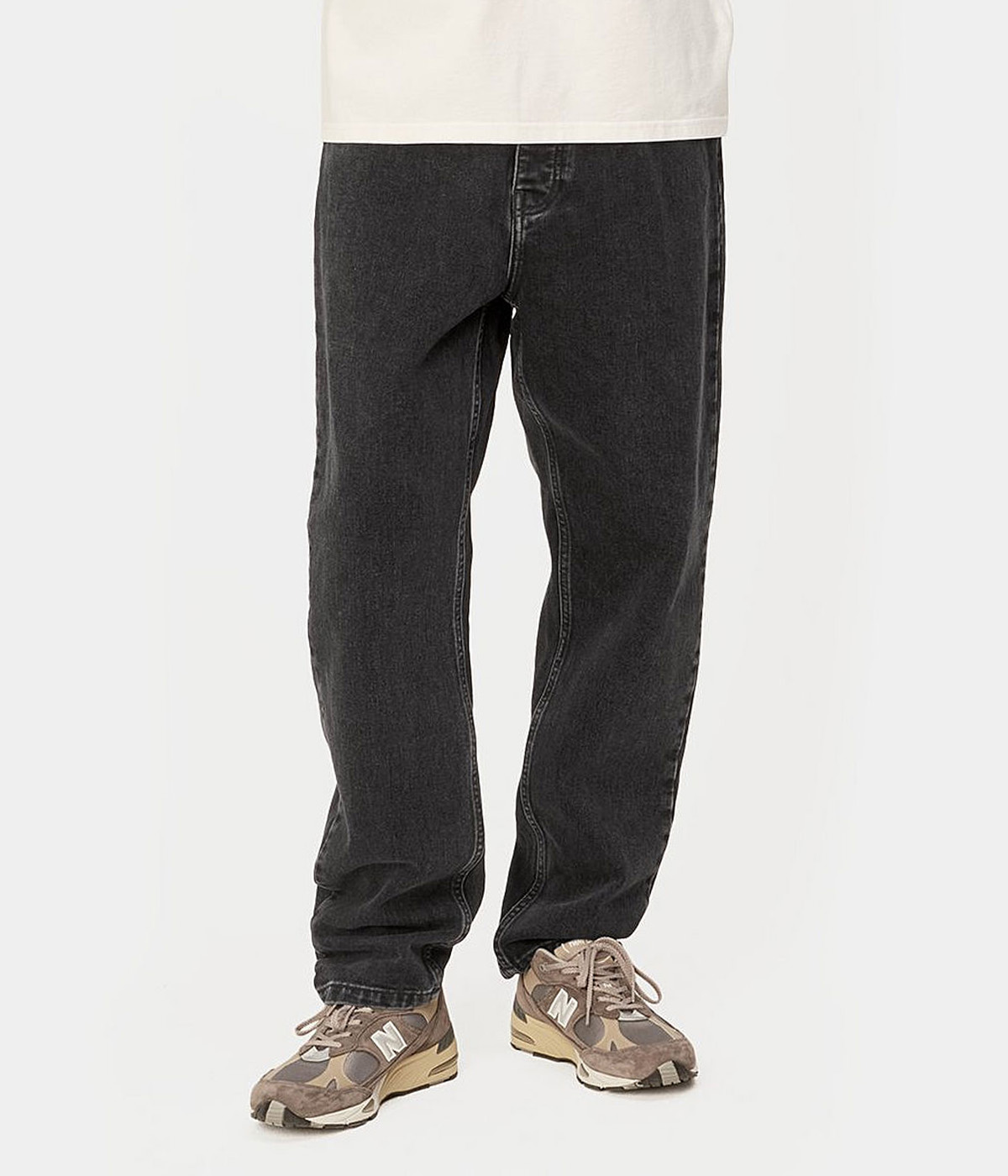 Carhartt - Pants Newel - Black stone washed - 31