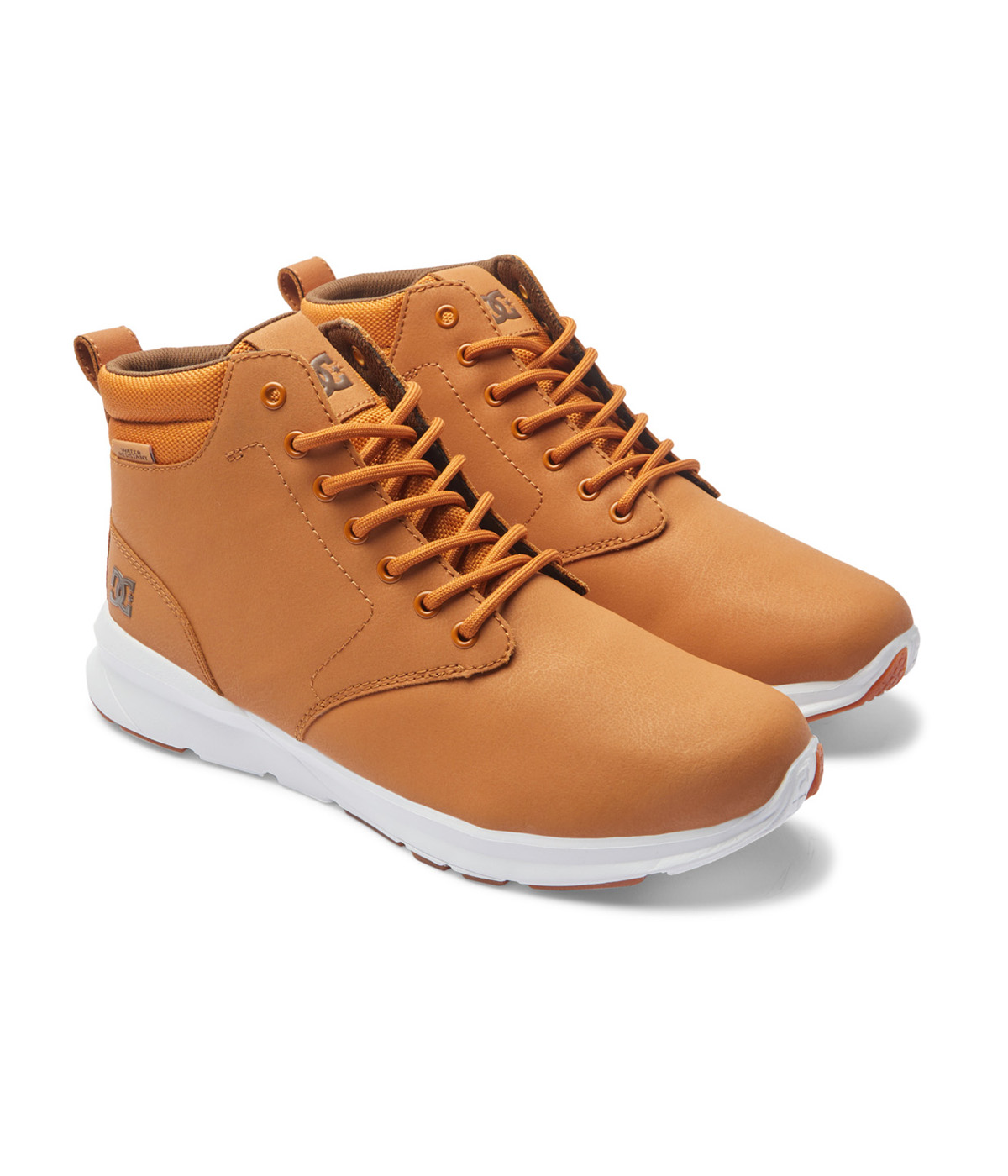 DC Shoes Shoes Mason 2 Water Resistant Leather Wheat Turkish Coffee