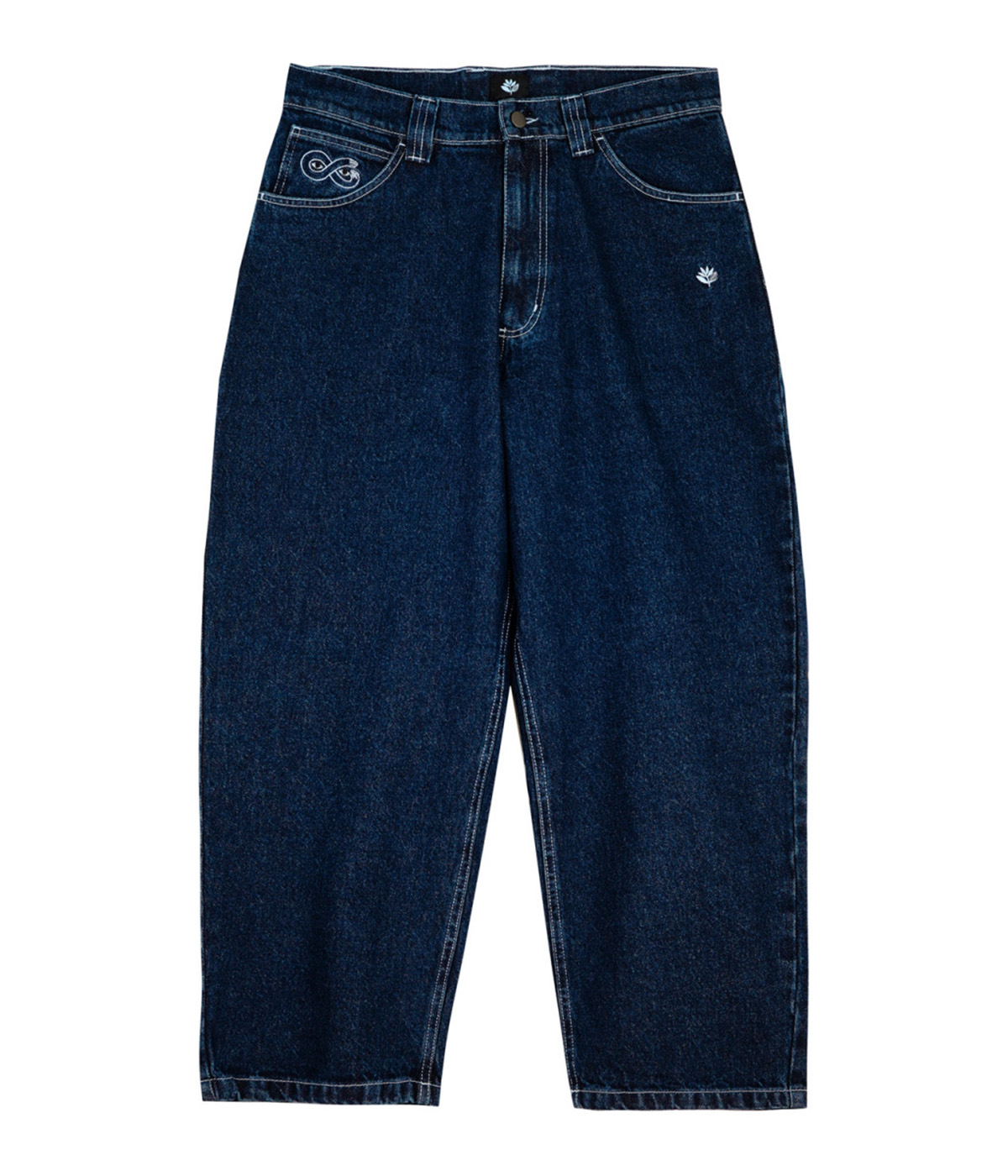 Magenta Skateboards - Jeans Og Denim Pants Stitch - Blue Denim - L