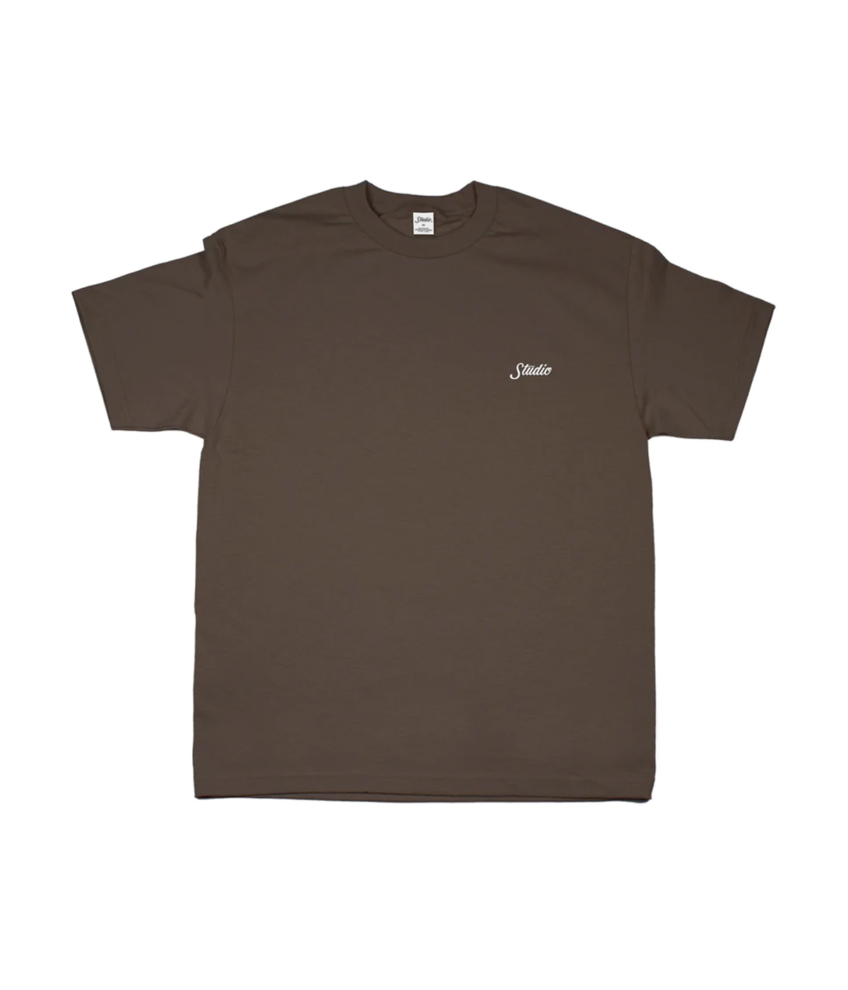 Studio Skateboards - Small Script T-shirt - Brown - S