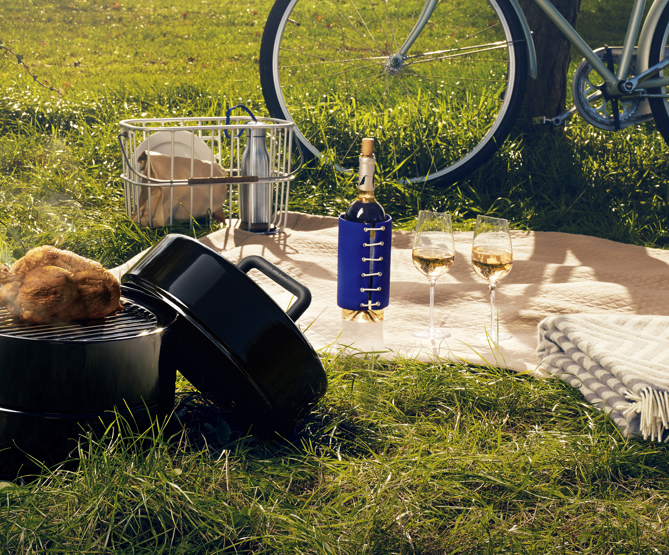 Refroidisseur de vin StayCool - 15.5 cm - Noir