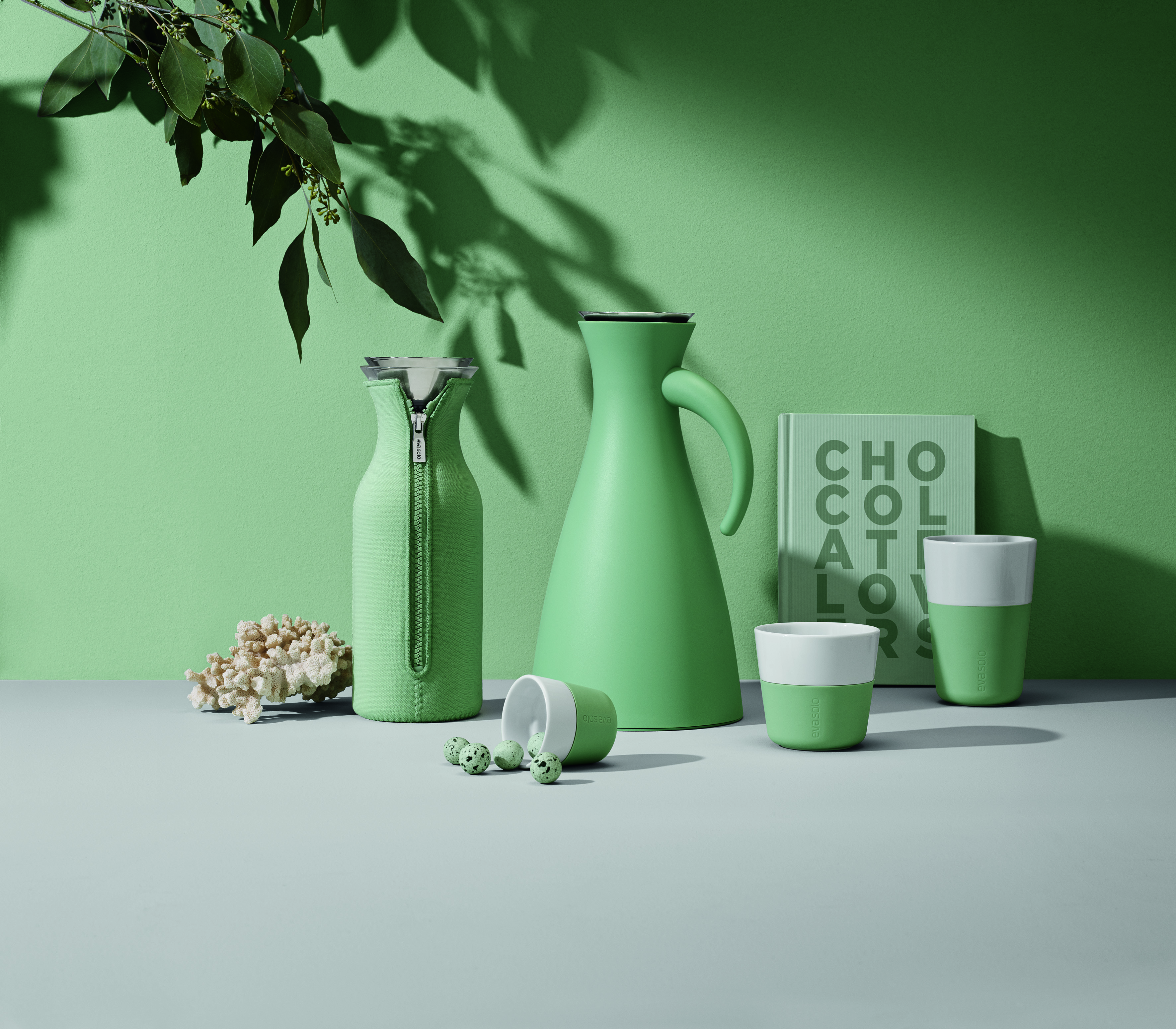 2 Lungo tumbler Eucalyptus green