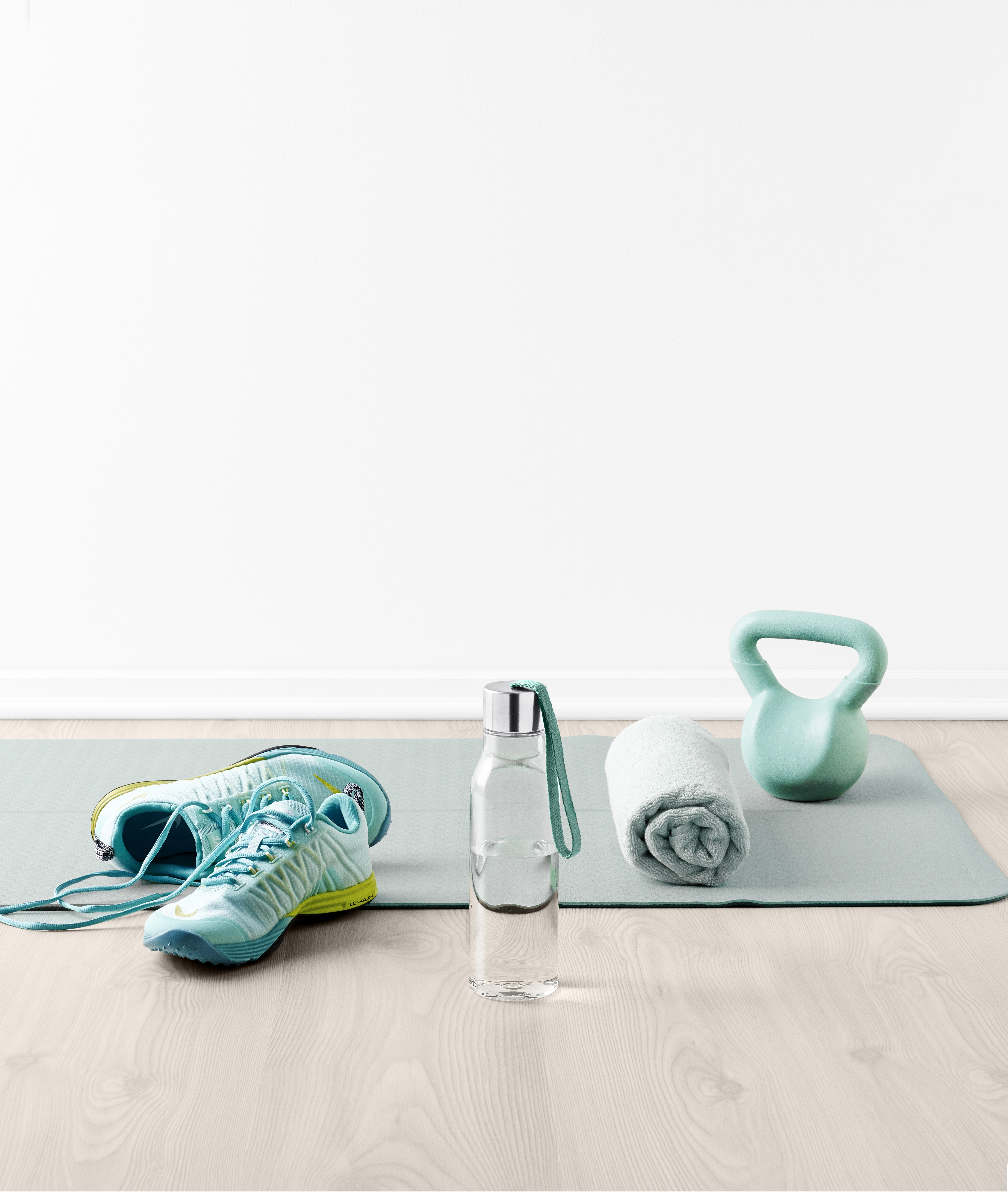 Drinking bottle - 0.5 liters - Electric blue