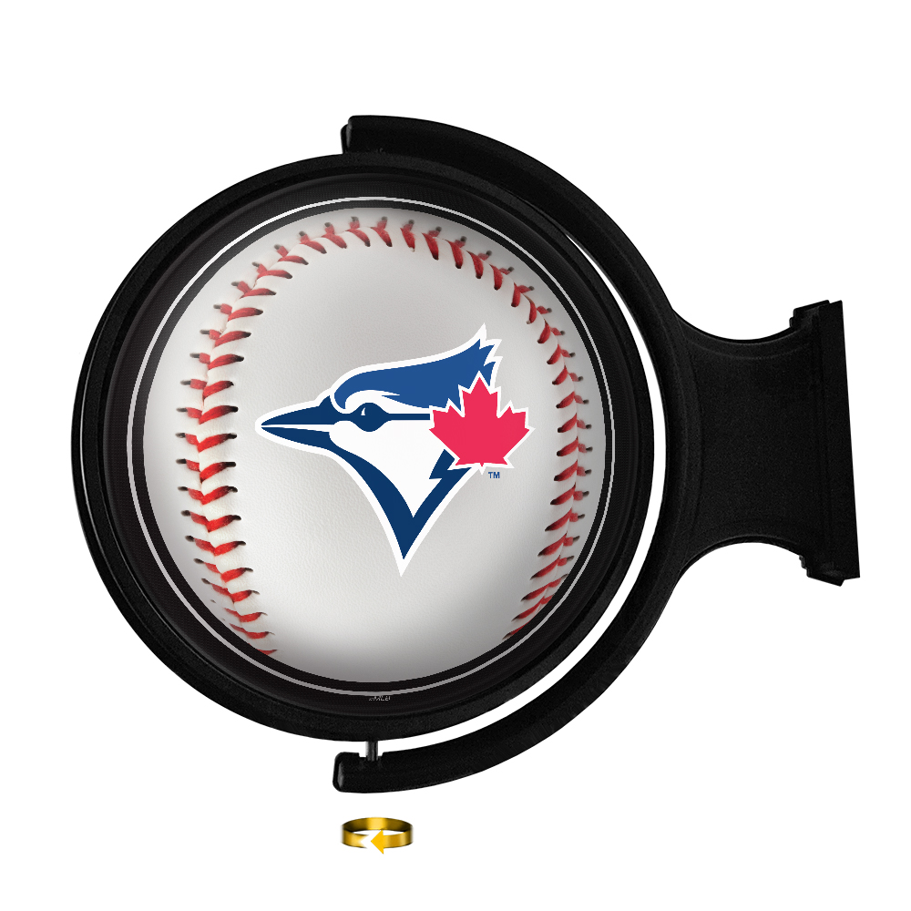 Toronto Blue Jays: Baseball - Original Round Rotating Lighted Wall Sign   