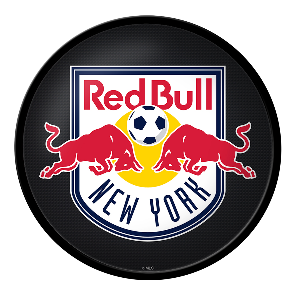 New York Red Bulls: Modern Disc Wall Sign  