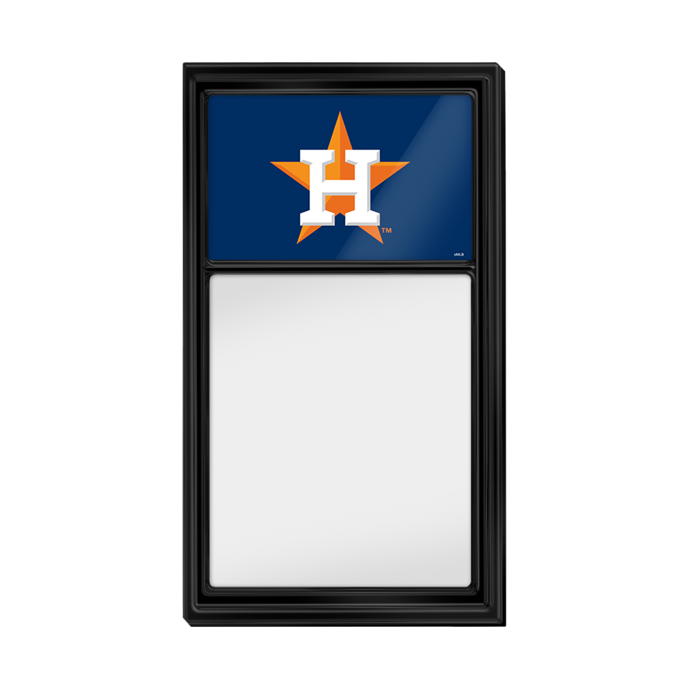 Houston Astros Logo - Dry Erase Note Board  