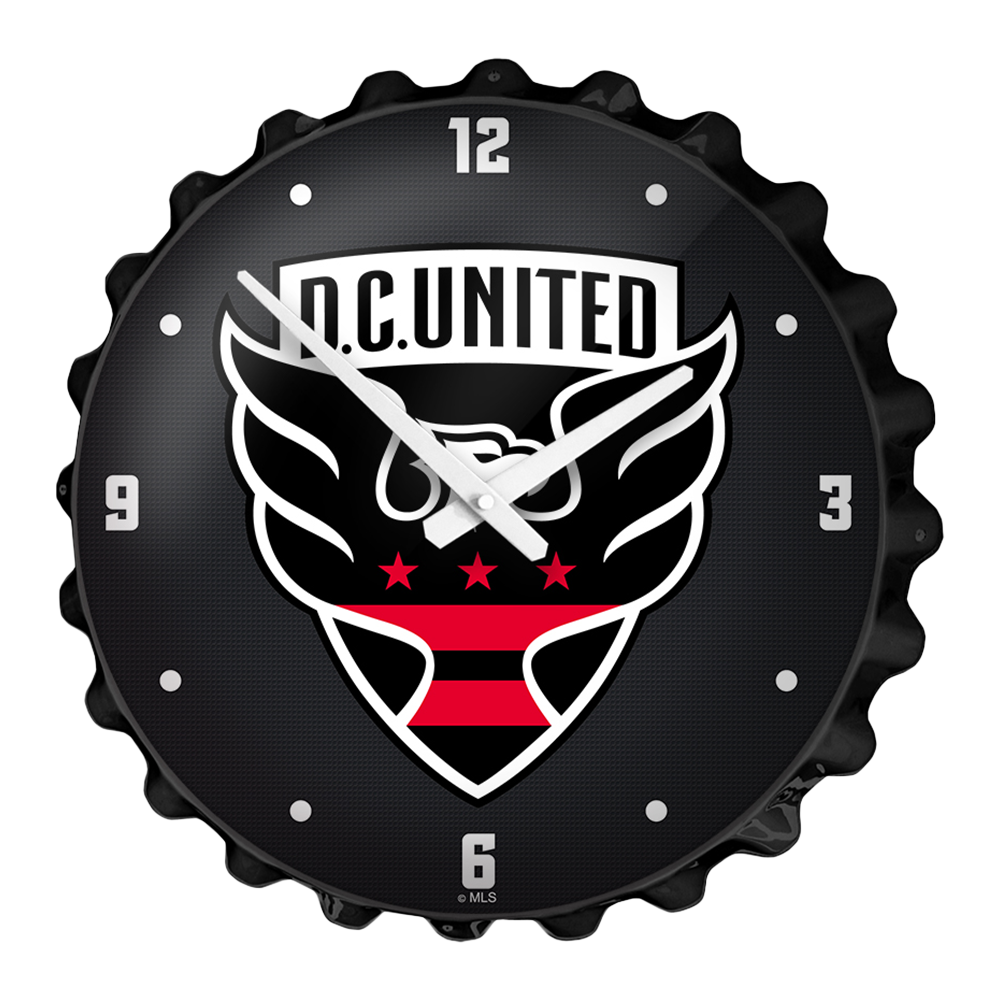 D.C. United: Bottle Cap Wall Clock  