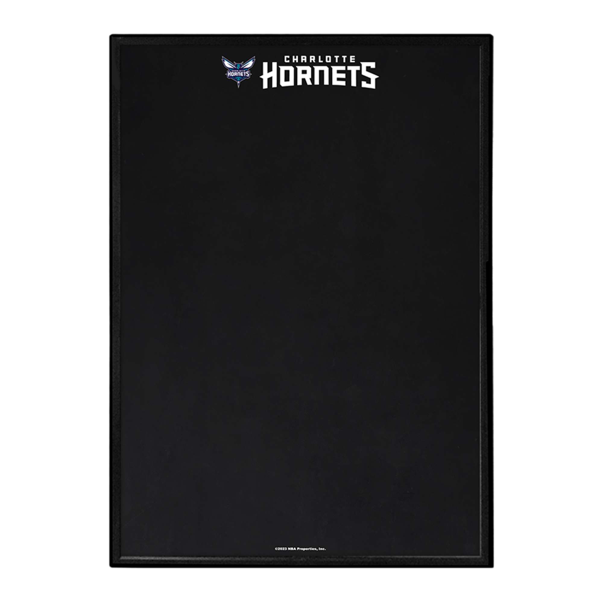 Charlotte Hornets: Framed Chalkboard