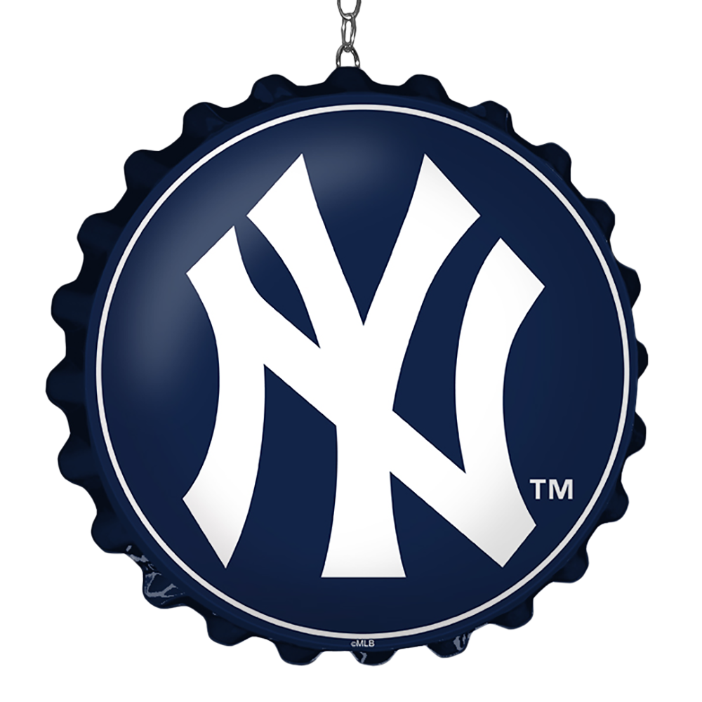 New York Yankees Logo - Bottle Cap Dangler  
