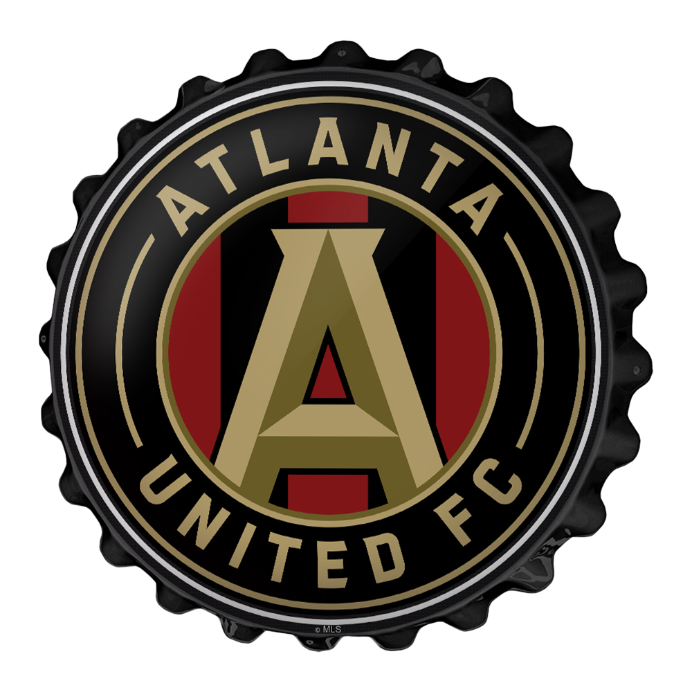 Atlanta United: Bottle Cap Wall Sign  