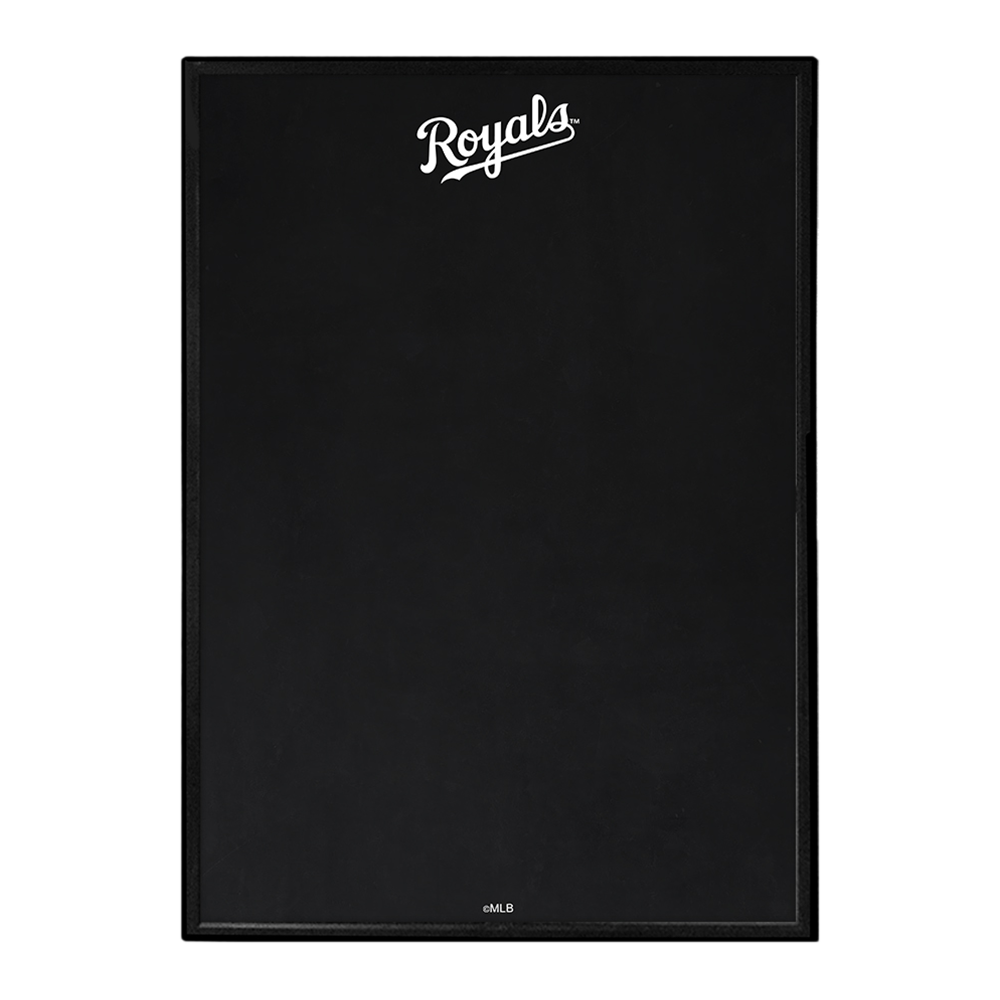 Kansas City Royals Framed Chalkboard  