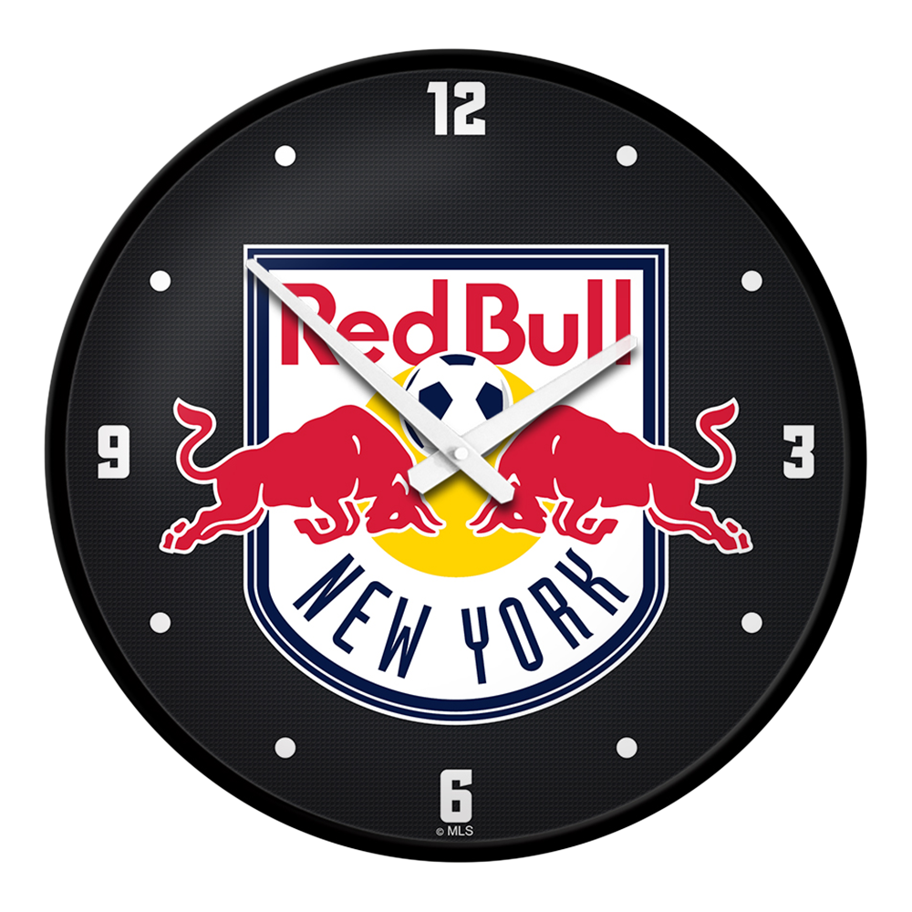 New York Red Bulls: Modern Disc Wall Clock  
