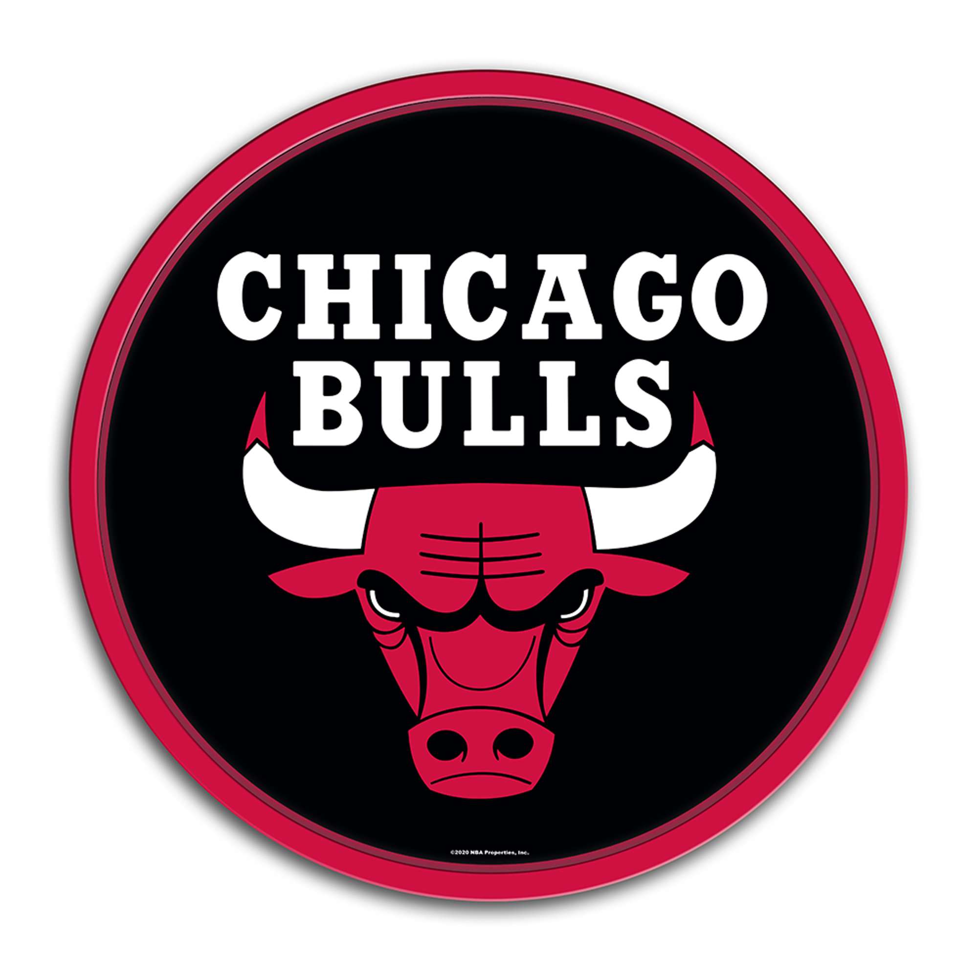 Chicago Bulls: Modern Disc Wall Sign