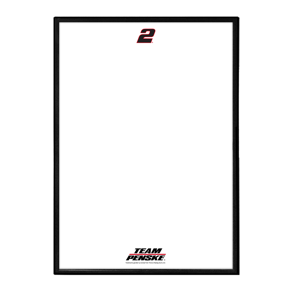 Austin Cindric: Framed Dry Erase Wall Sign